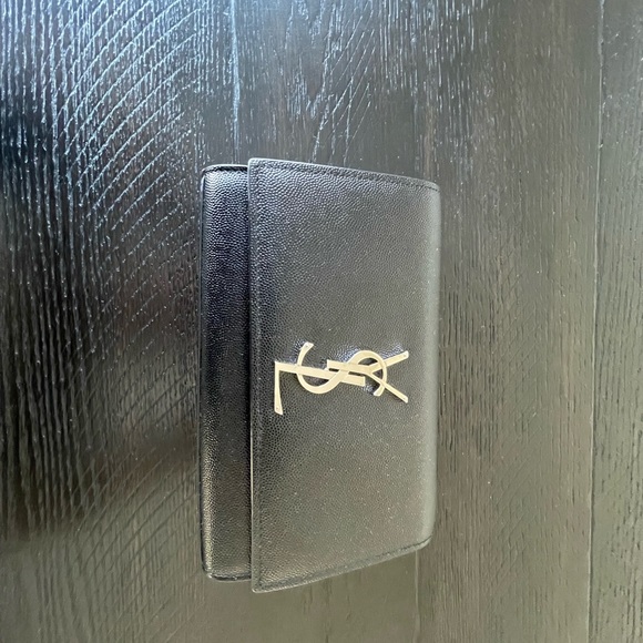 Saint Laurent Bags Kate Small Grain De Poudre Shoulder Bag On Chain